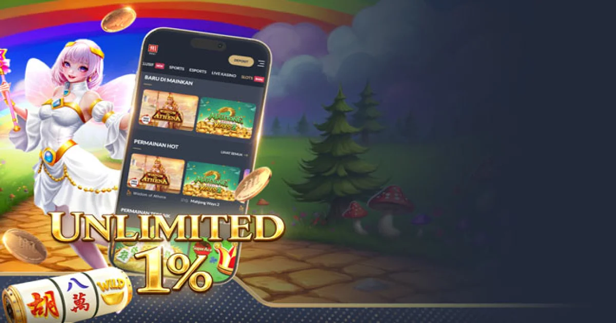 1% SLOTS REBATE HARIAN